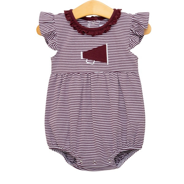 Trotter Street Kids Megaphone Bubble - Maroon