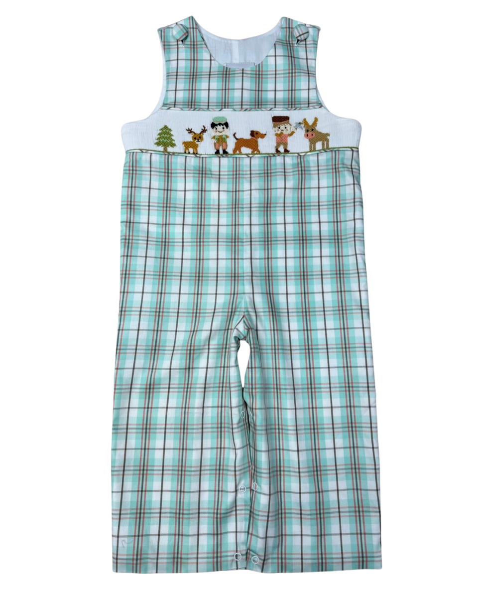 Delaney Long Jon Jon Soft Plaid Smocked - Outdoor Hunters