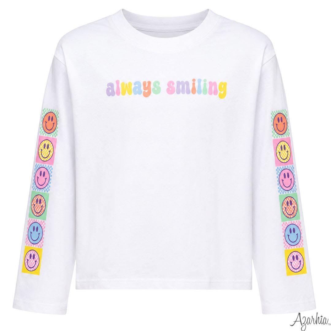 Azarhia Always Smiling LS Tee