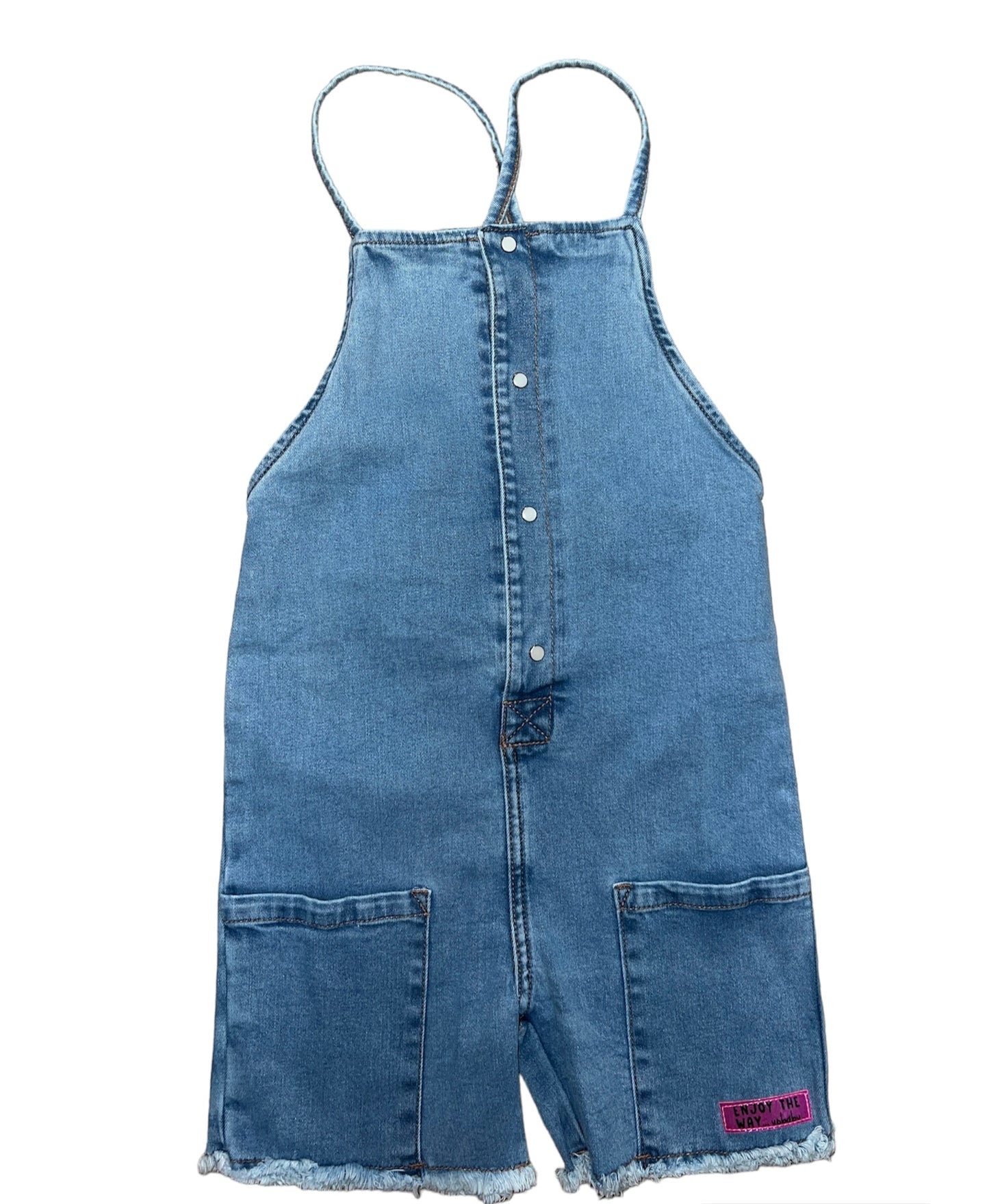 Girl Denim Overalls