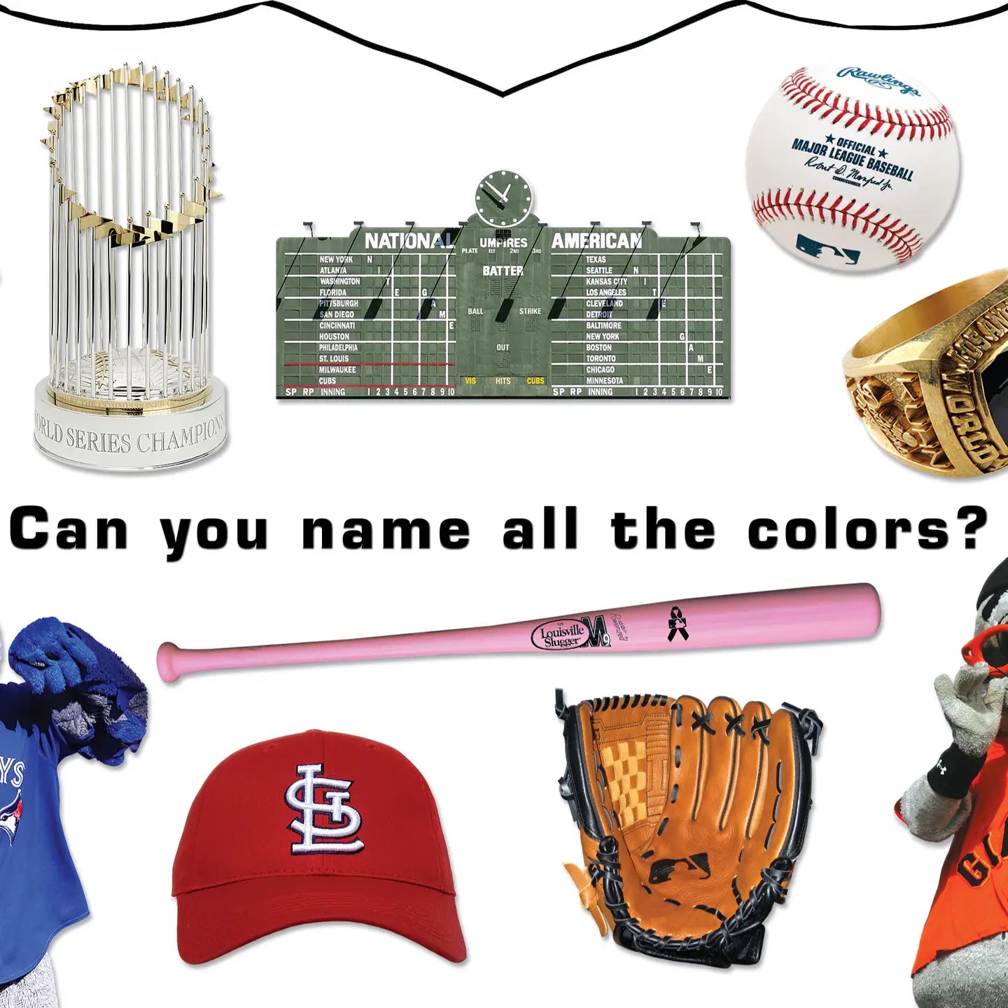 Baseball Colors - My First Book of Colors