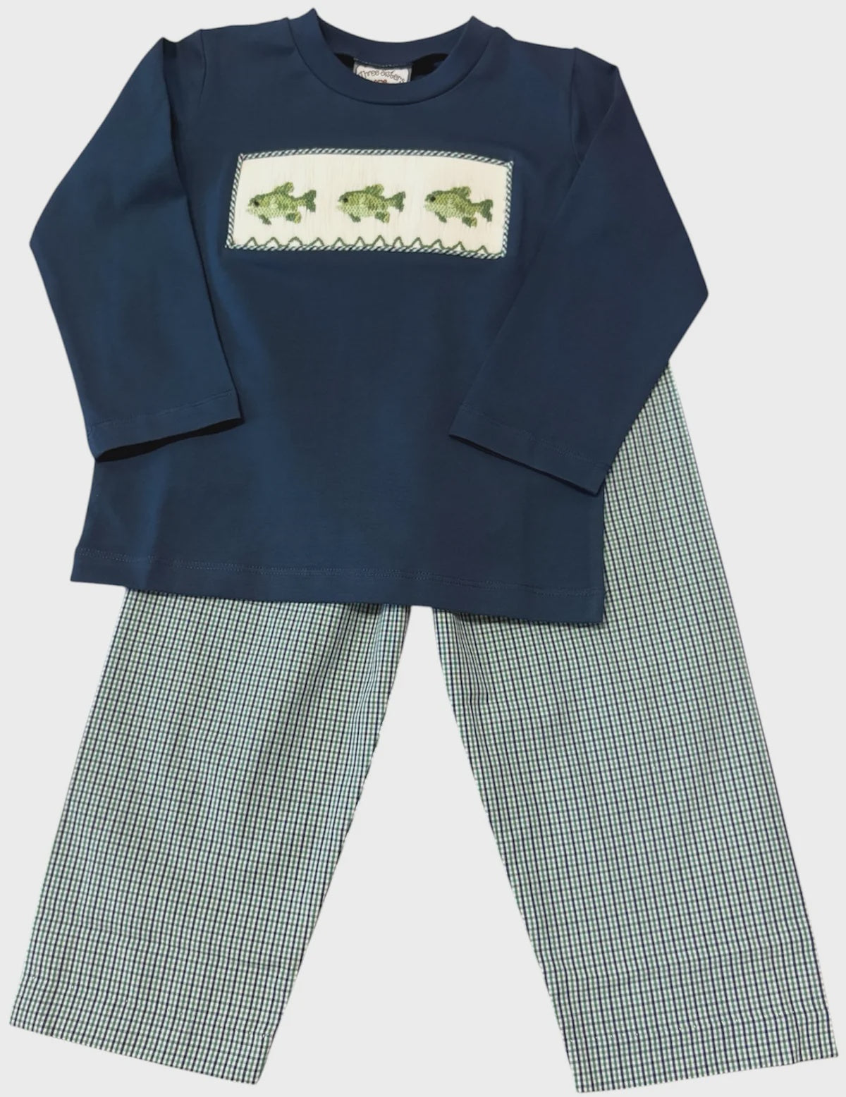 Three Sisters Reelin' Them In Smocked Pant Set