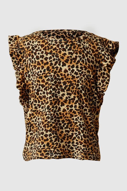Hayden Girls Cheetah Print 2 Piece Set