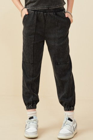 Hayden Girl Terry Set Black