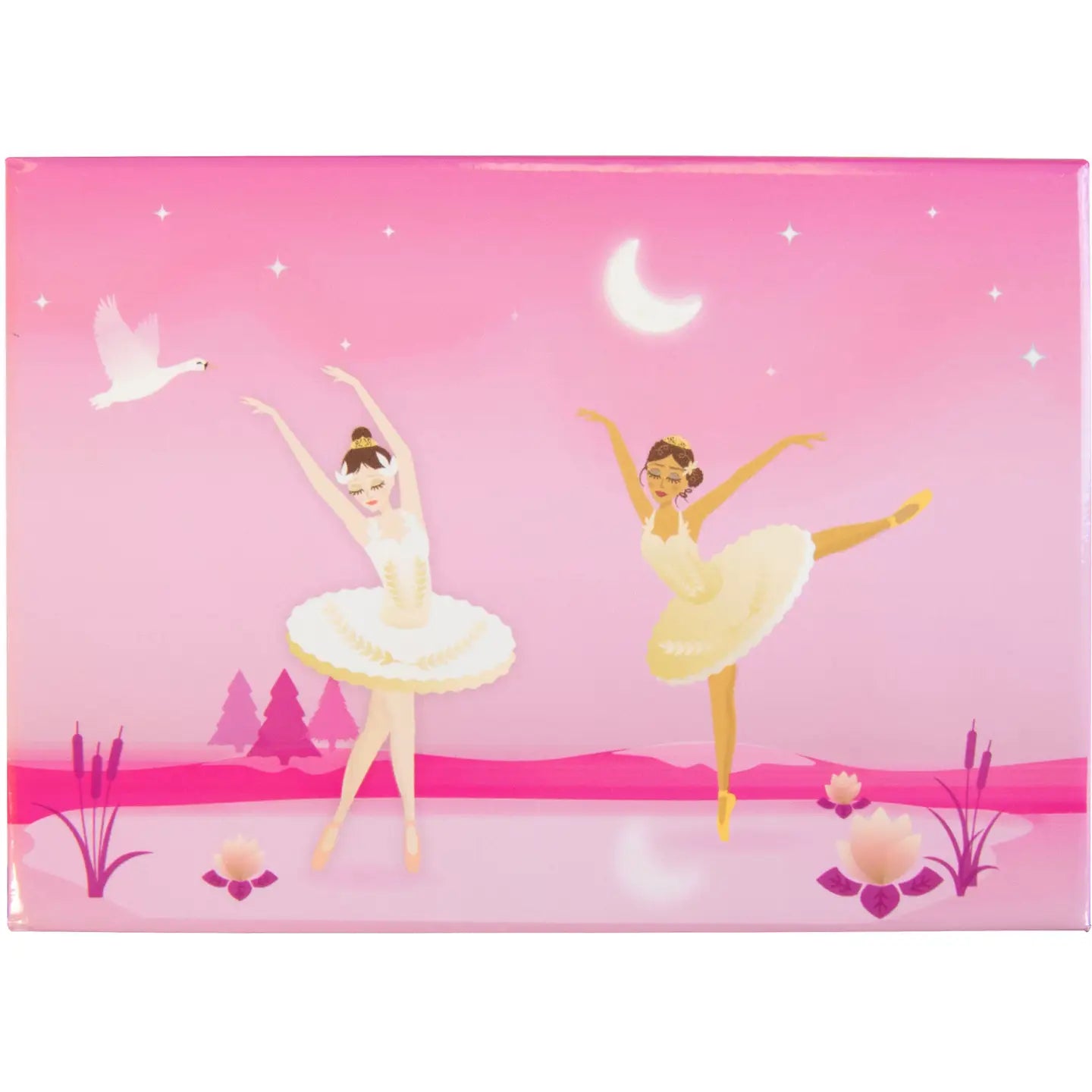 Mele & Co Swan Lake Musical Ballerina Jewelry Box