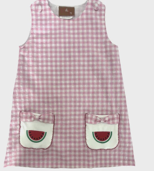 Millie Jay Watermelon Pocket Dress