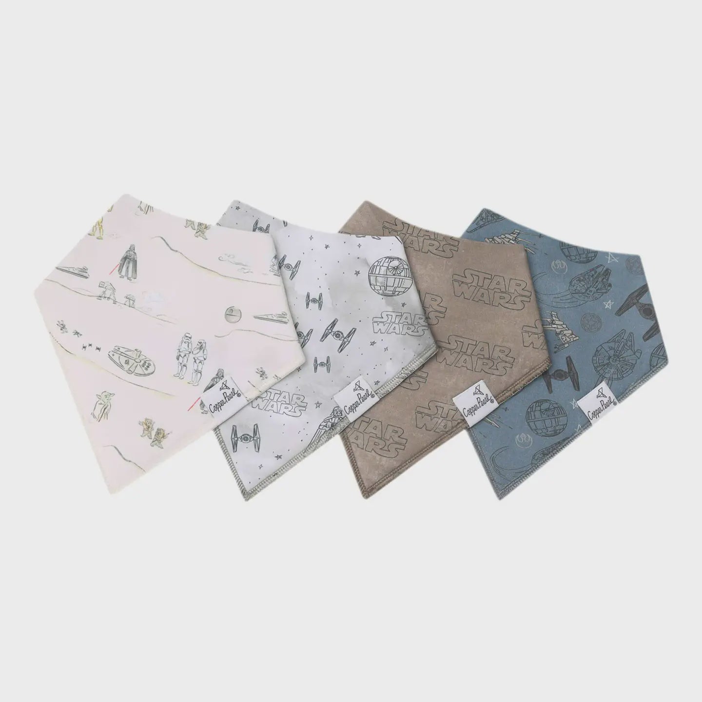 Copper Pearl Baby Bandana Bib - Star Wars
