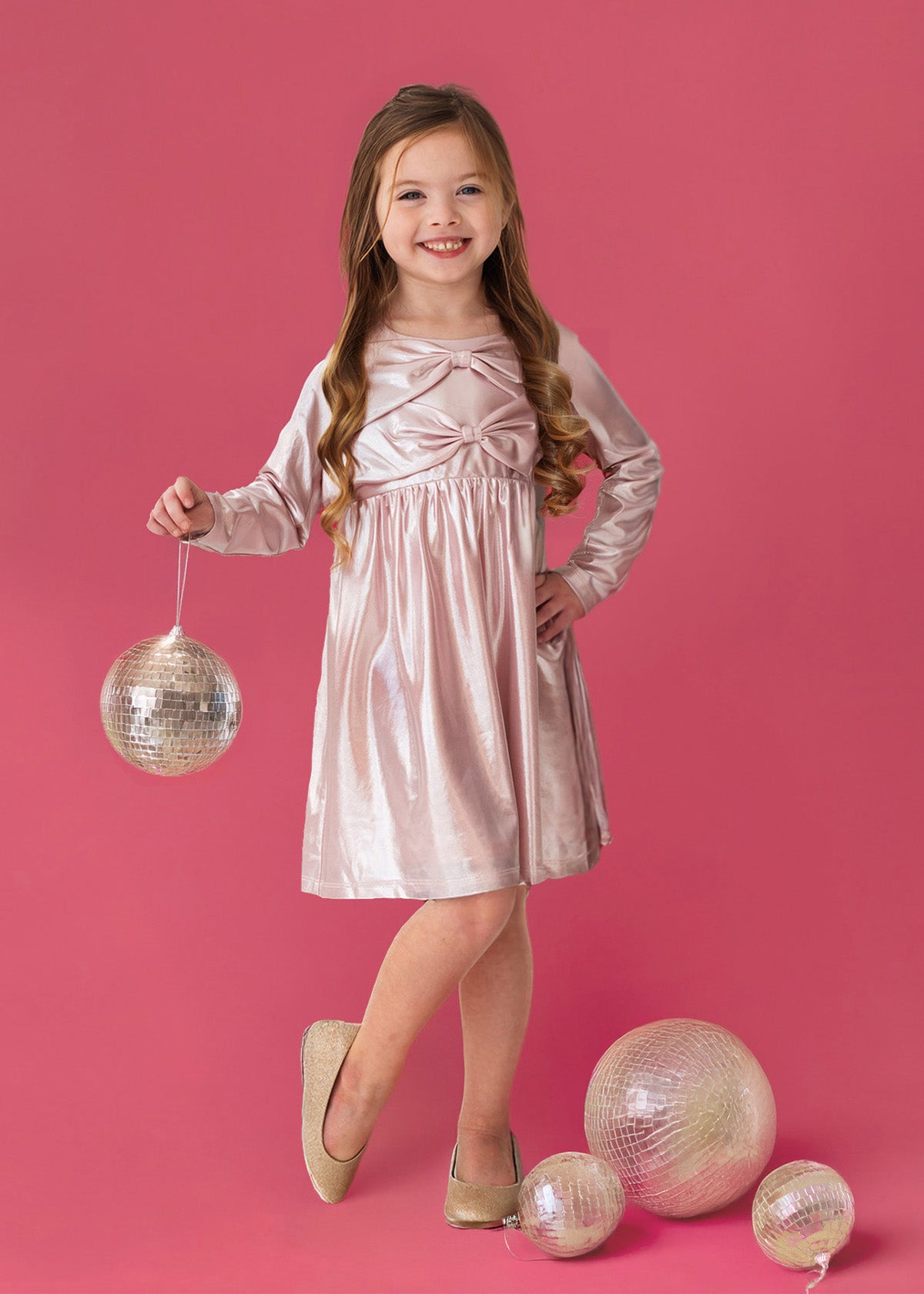 Isobella & Chloe Pink Stardust Dress