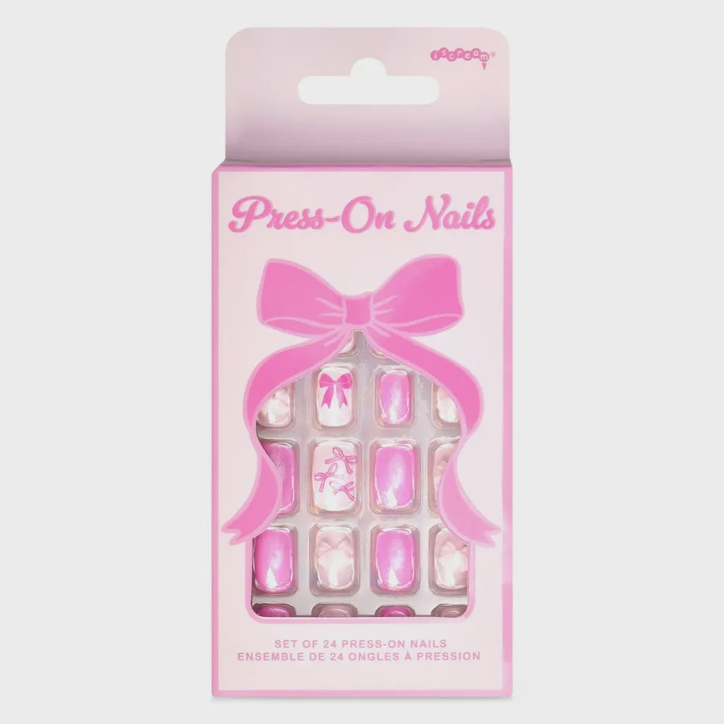 Iscream Bow Press on Nails