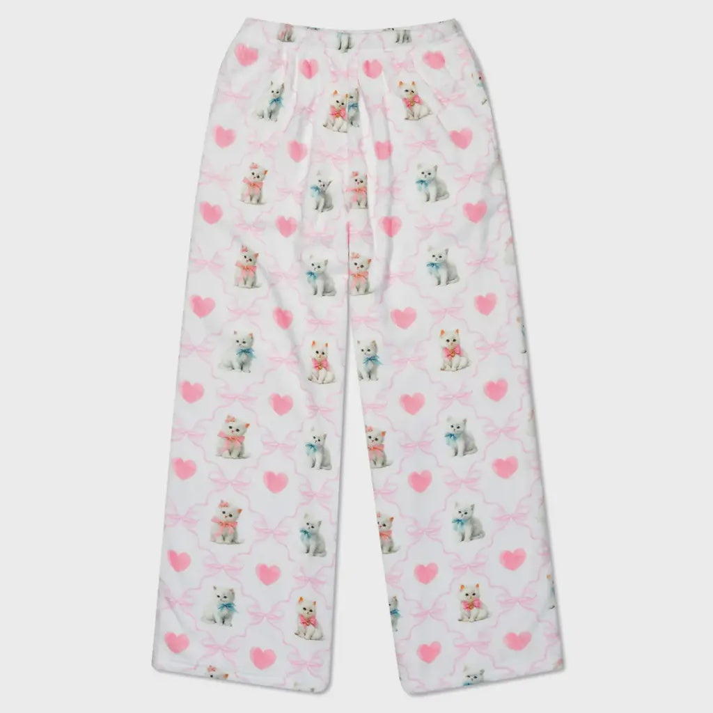 Iscream Pretty Kitty Plush Pants