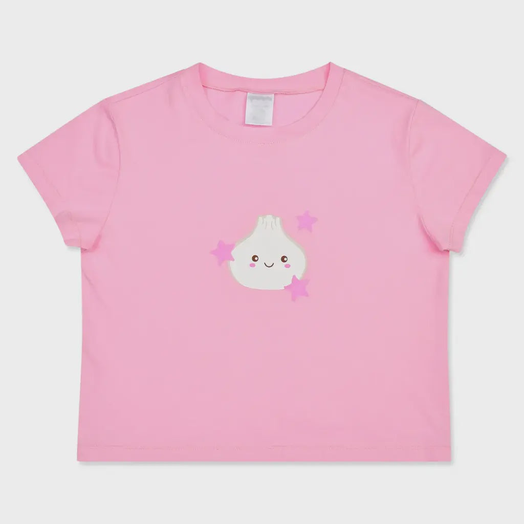Iscream Dumpling T shirt - Pink