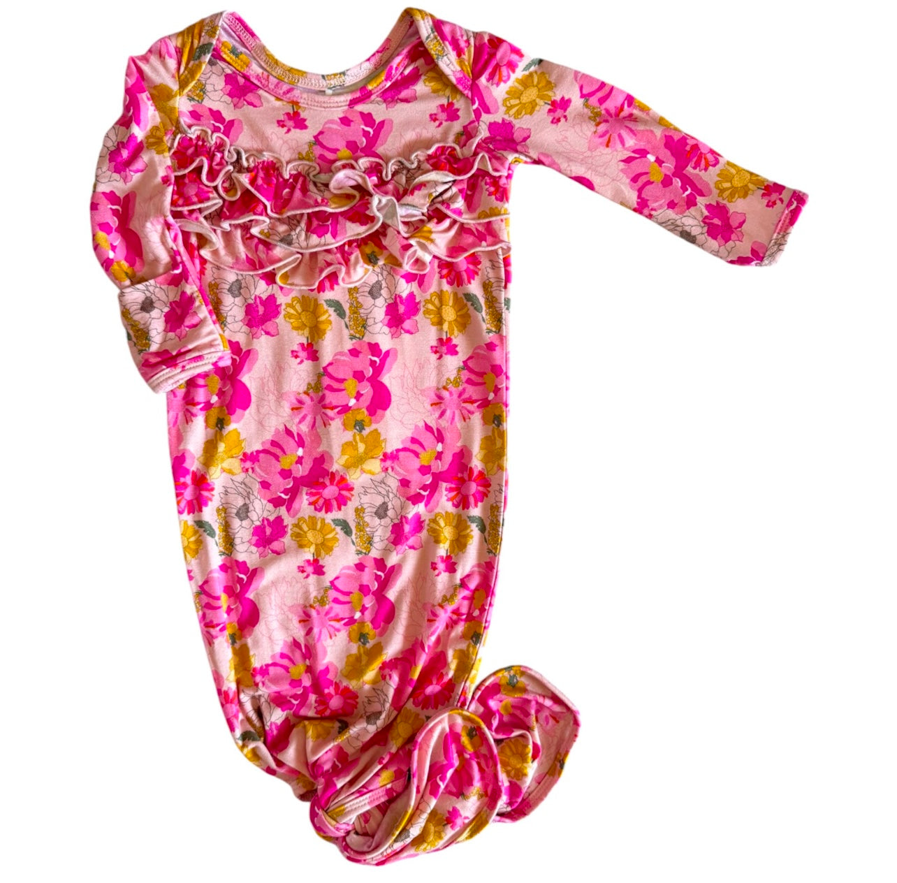 RR Golden Gracie Knotted Gown
