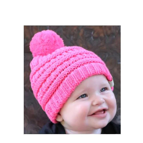 CC Baby Single Pom Pom Beanie