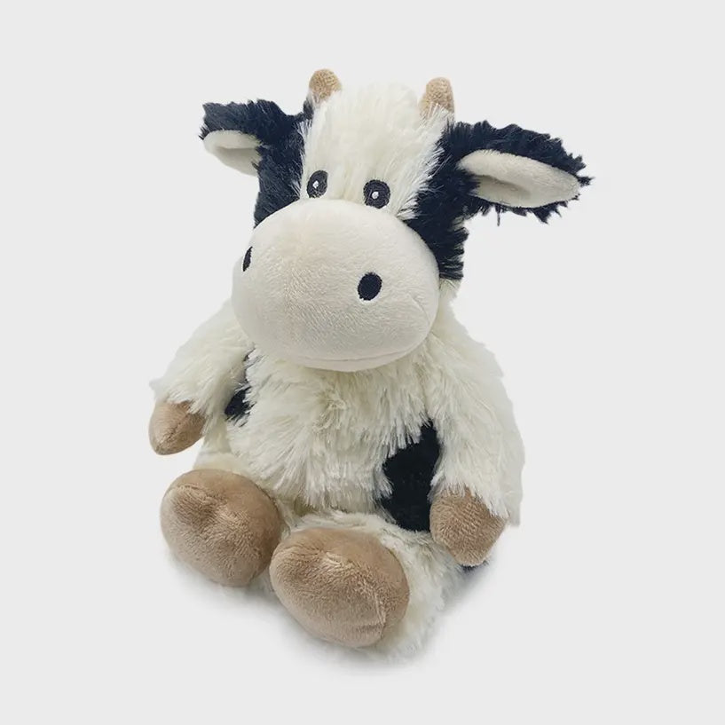 Black and White Cow Warmies Junior