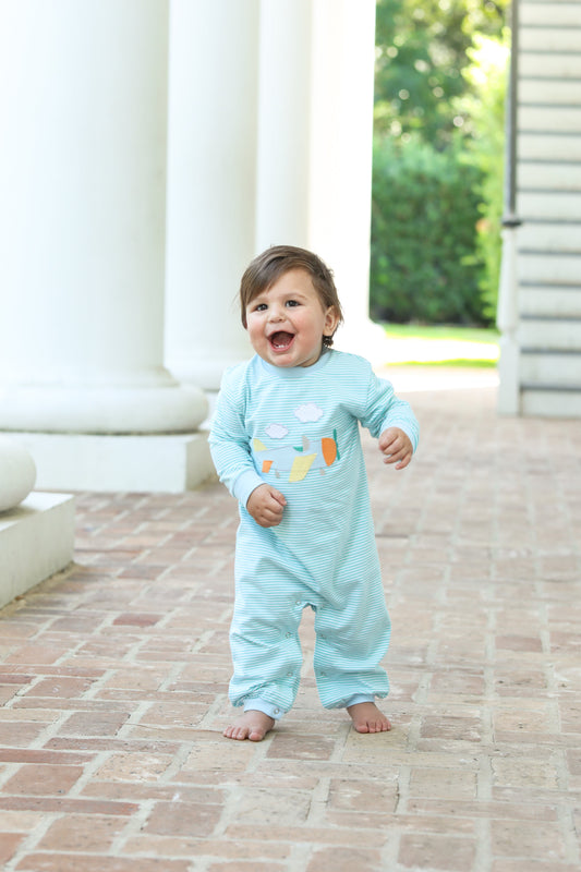 Trotter Street Kids Airplane Romper