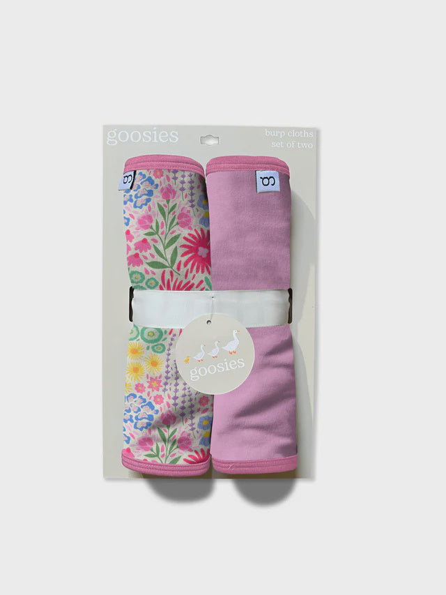 Goosies Burp Clothes - Flower Fields