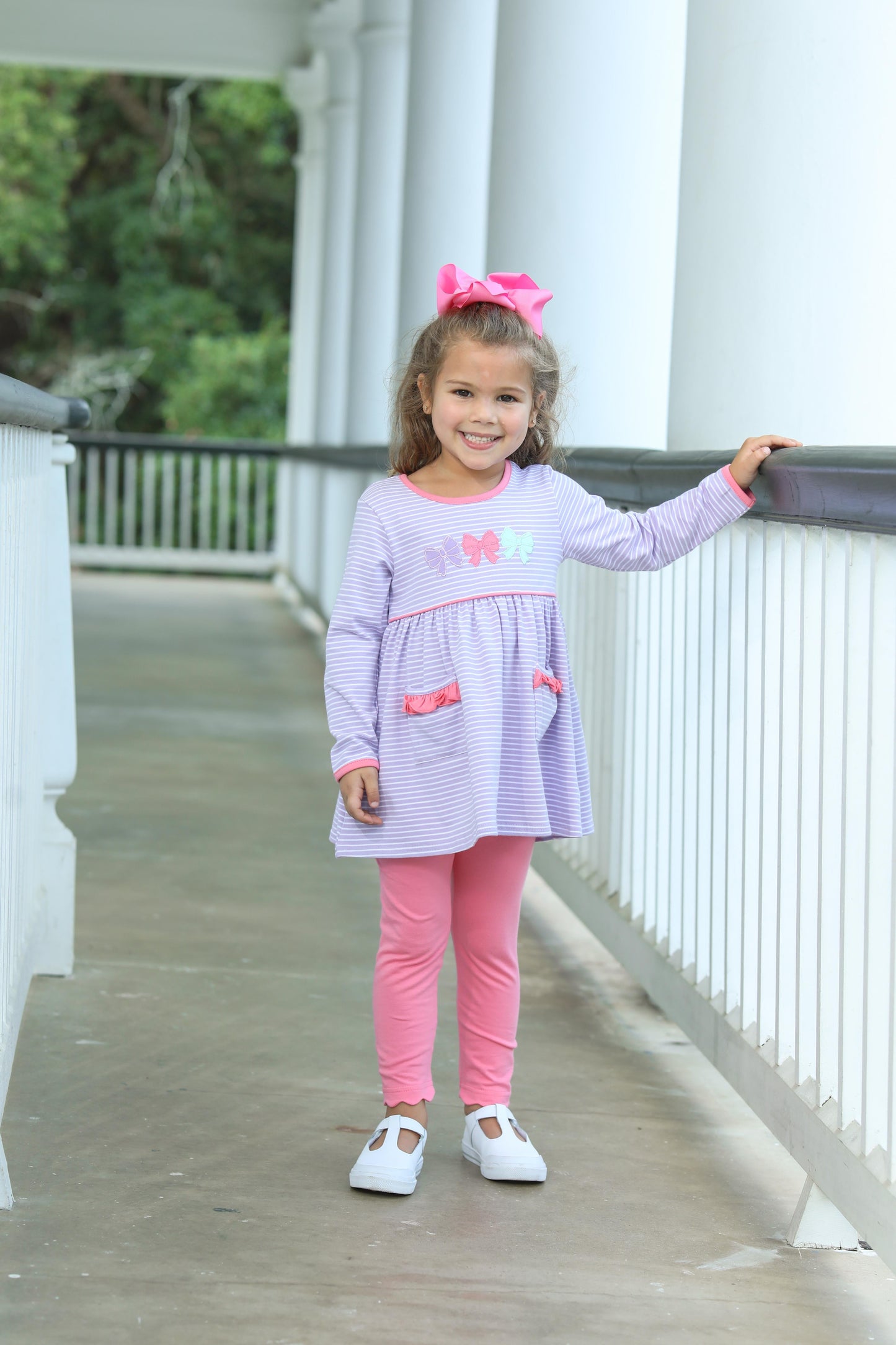 TSK Bows Pants Set