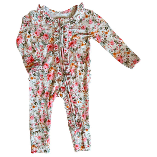 Rockin Royalty Juliette Zip Footie