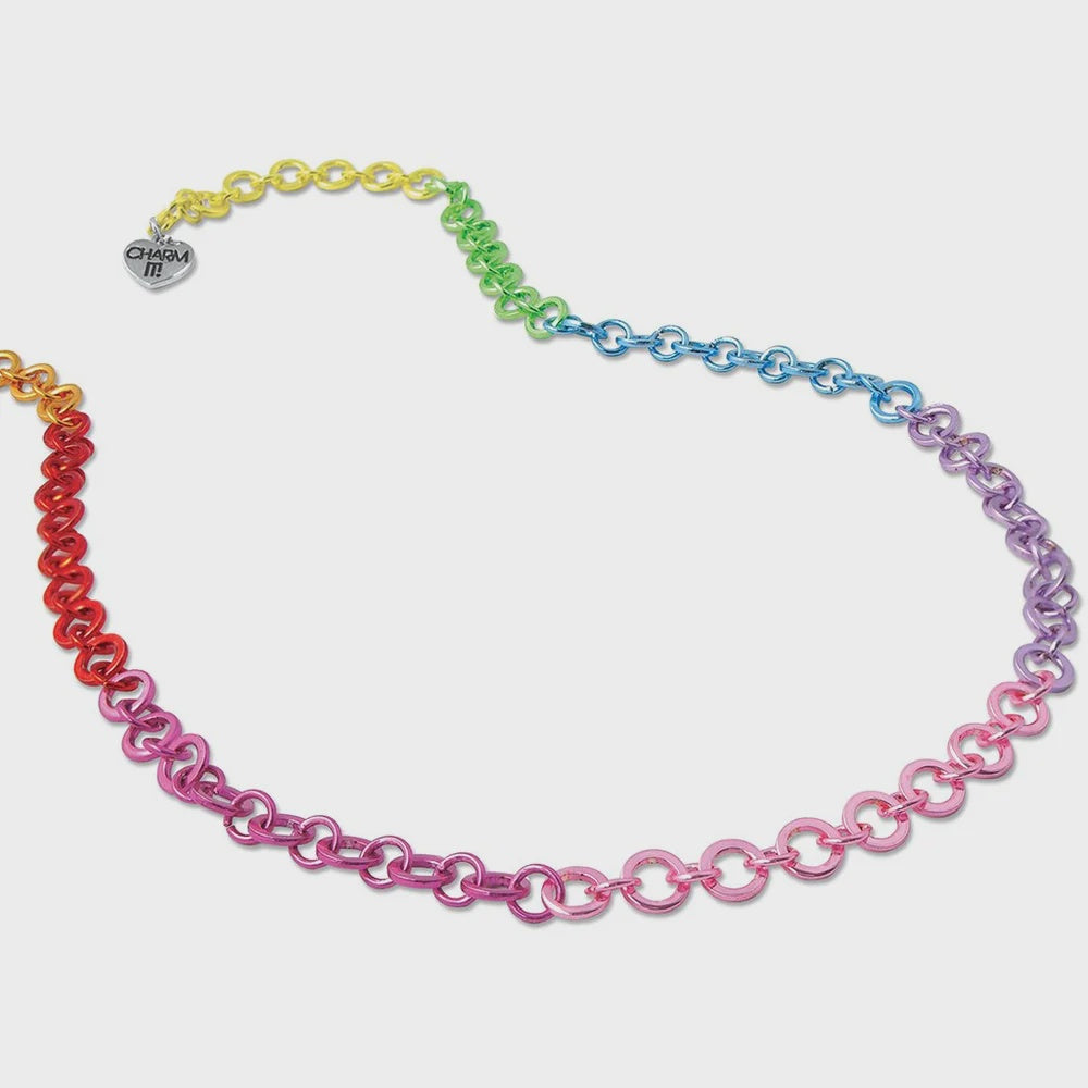 Charm It! Rainbow Chain Necklace