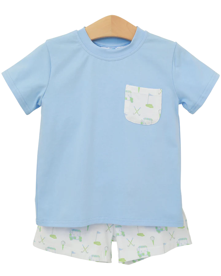 Trotter Street Kids Caddy Club Short Set