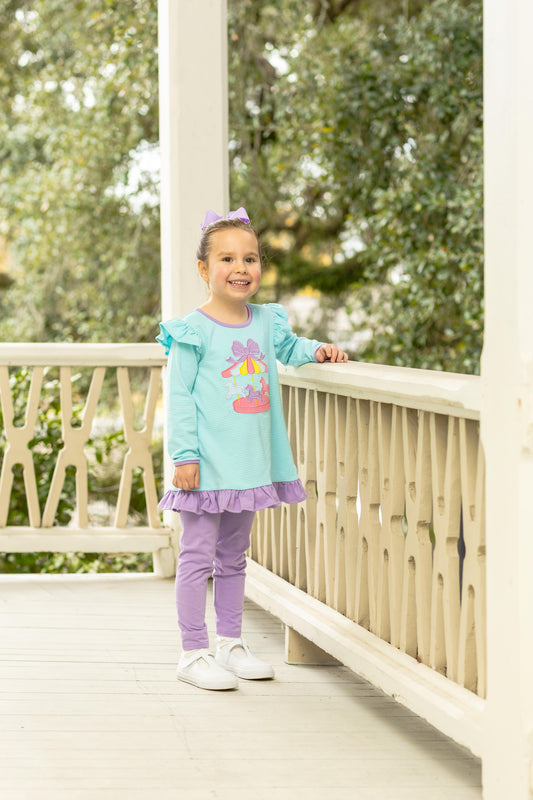 Trotter Street Kids Carousel Pant Set