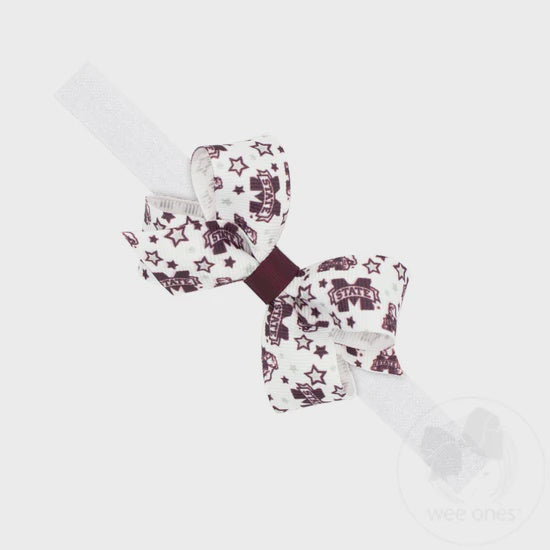 MSU Baby Band Bow