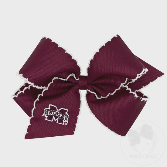 MSU Moonstitch Bow Large