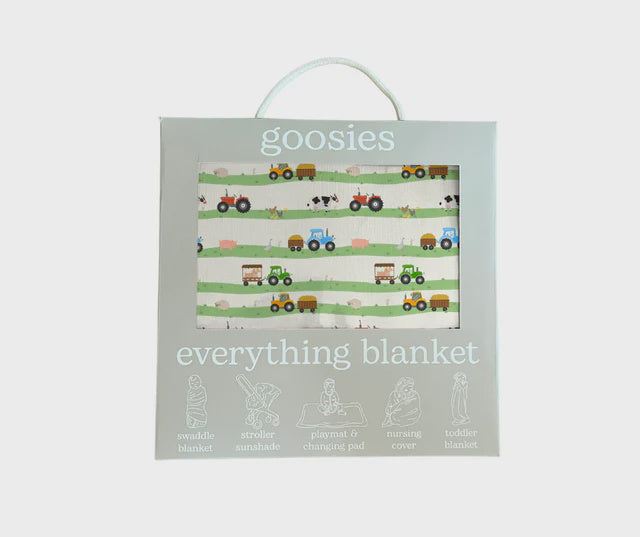 Goosies Everything Blanket - Farm Stripes