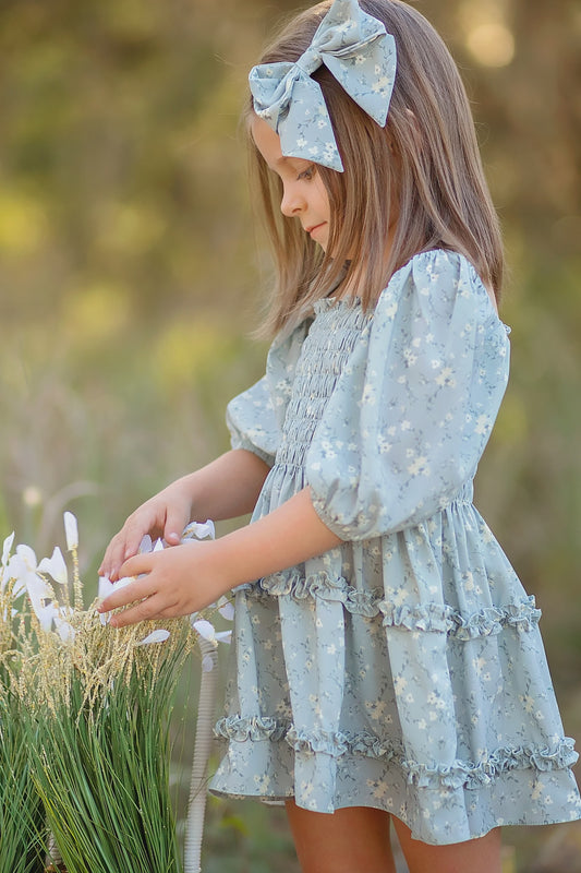 Be Girl Classic Bow Cotton Fields