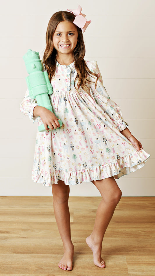 Swoon Baby Butterknit Nutcracker Play Dress