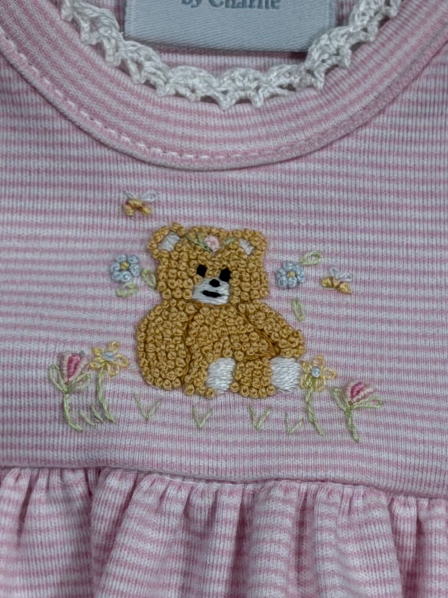Squiggles Mini Pretty Girl Bear Lap Shoulder Gown