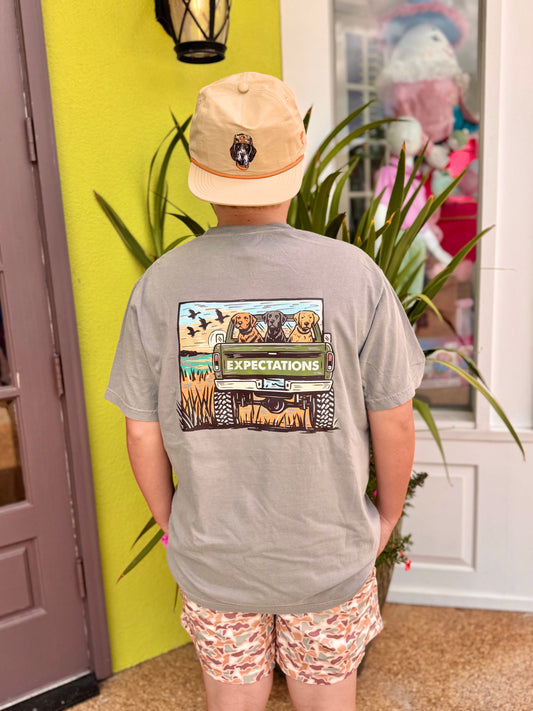 Life in the South Hunt Mural - Grey