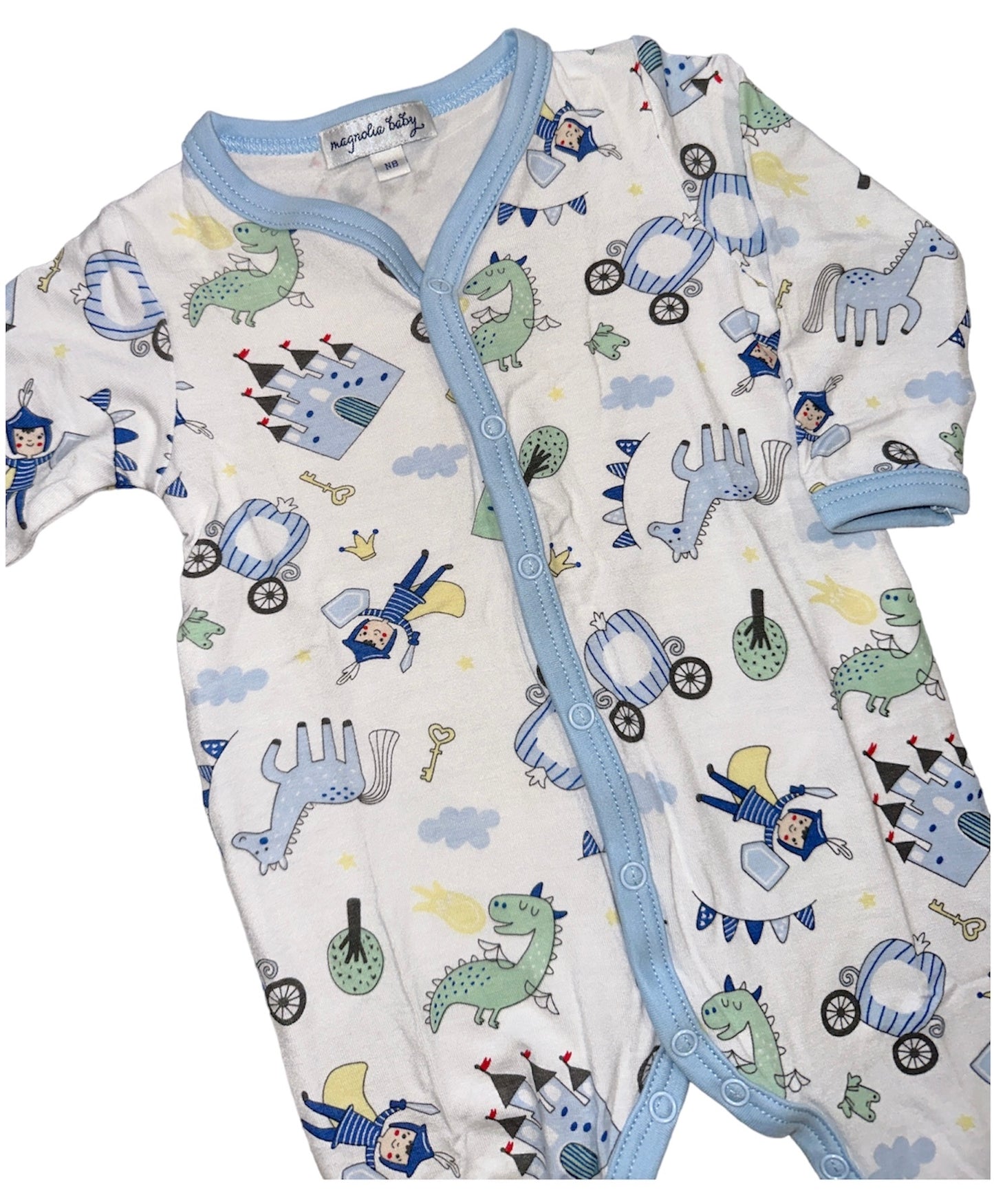 Little Prince Light Blue Playsuit