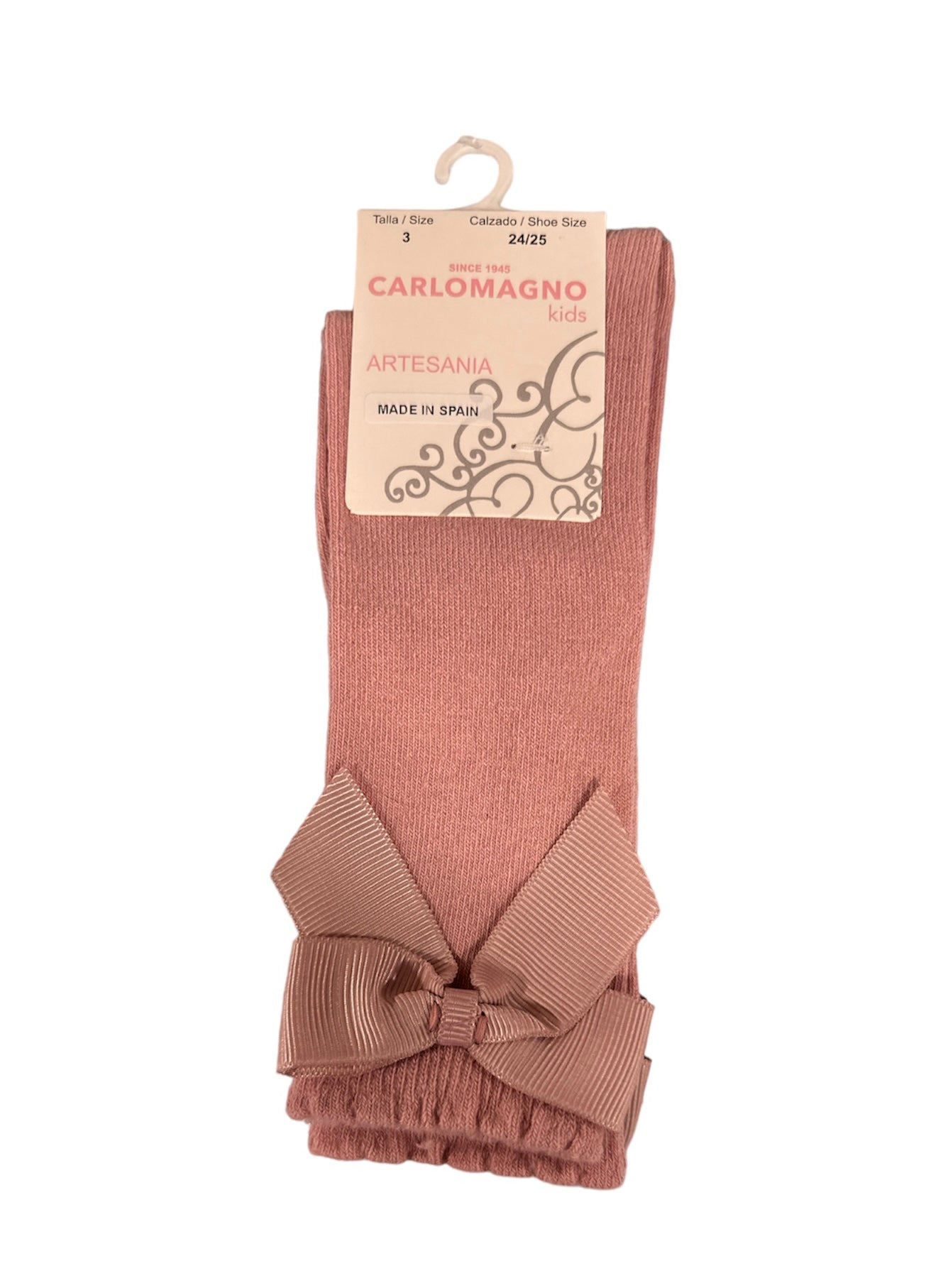 Rose Knee Socks w/Side Bow