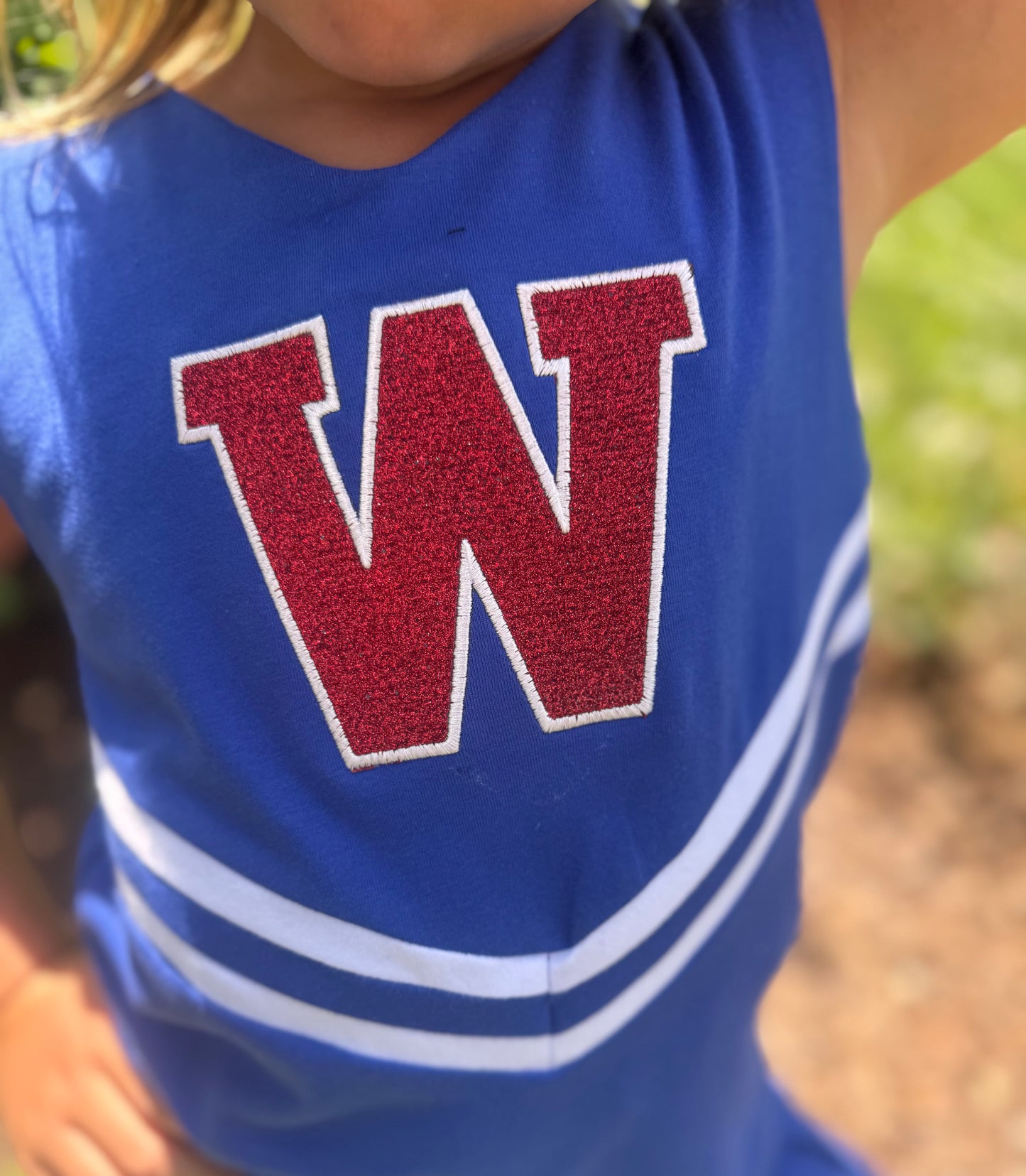 Cheer Top Monogram (ALL SCHOOLS)