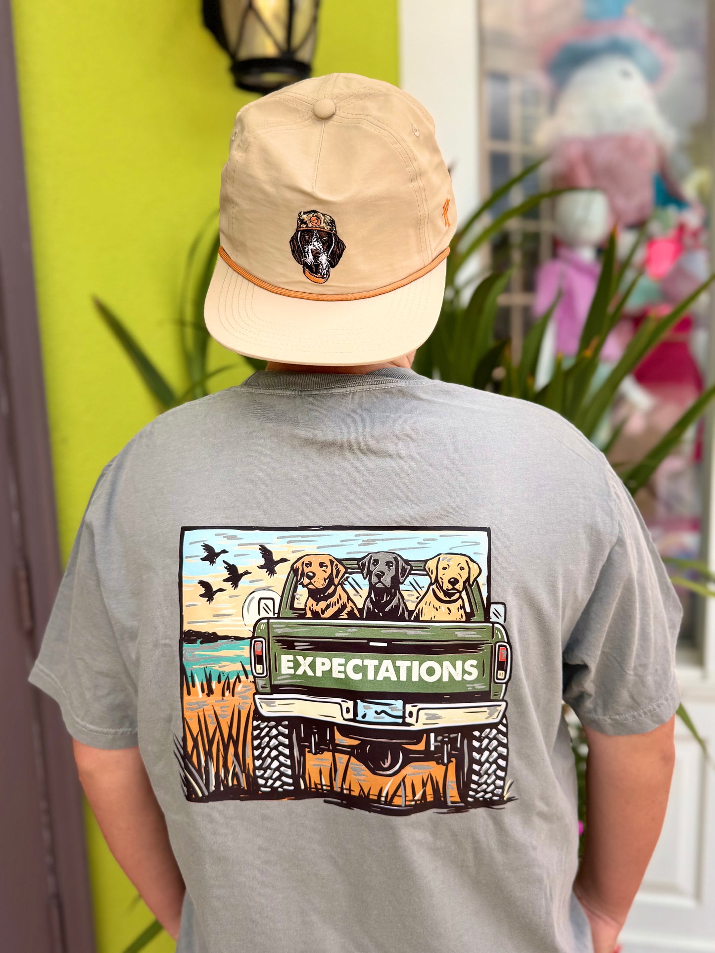 Life in the South Hunt Mural - Grey