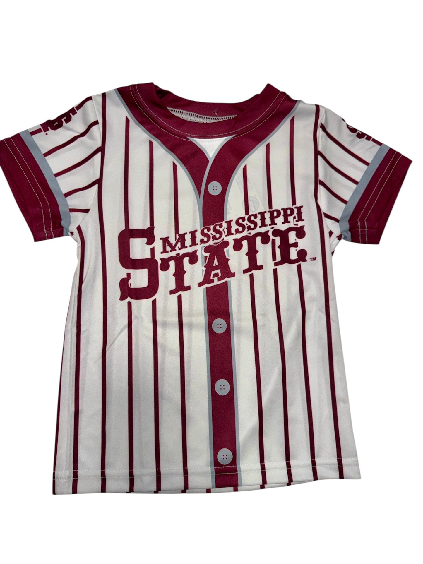 Mississippi State Bulldogs Baseball Jersey T-Shirt
