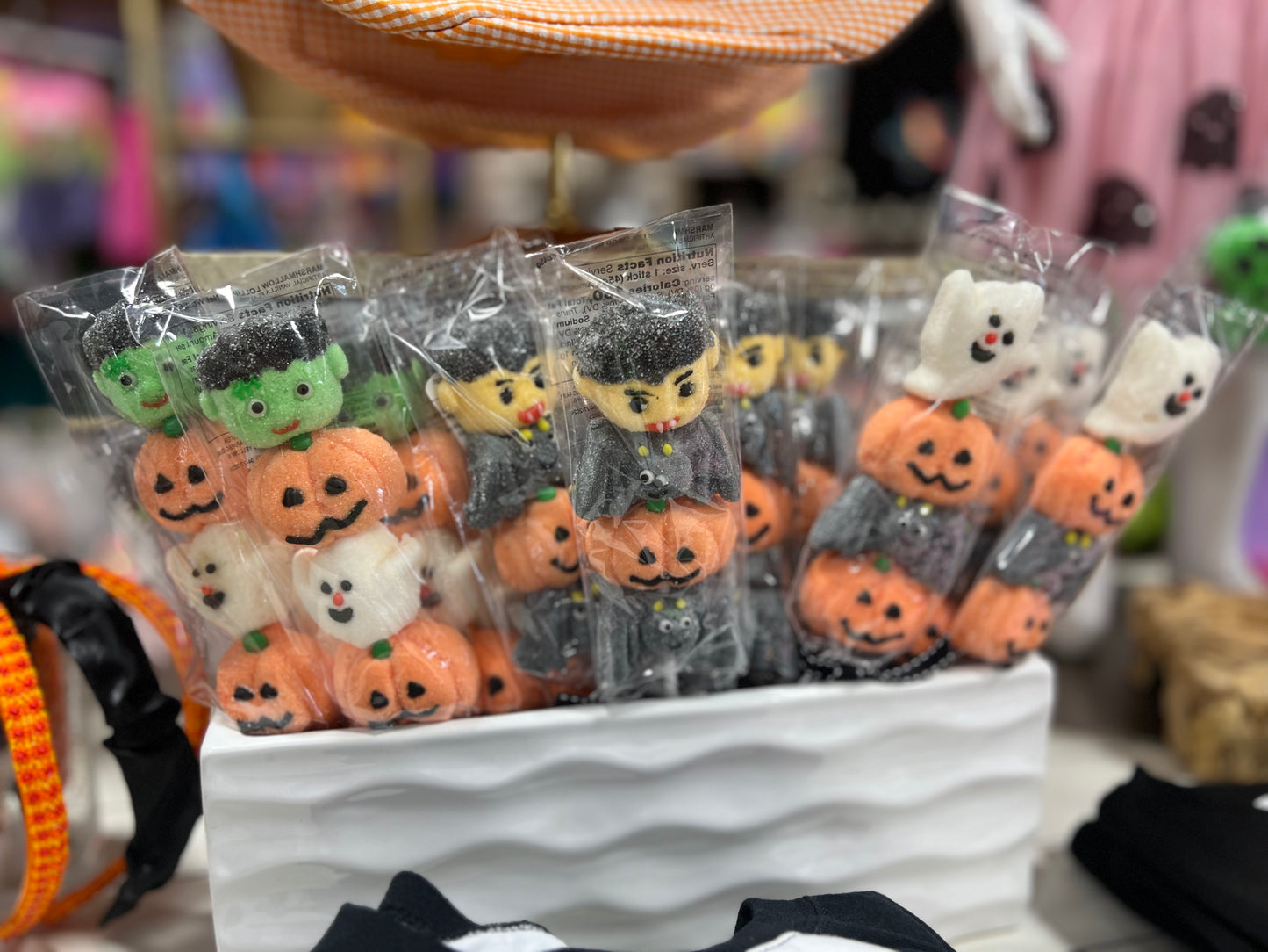 Scary Delight Marshmallow Lollipop