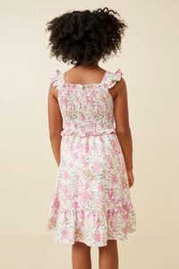 Hayden Girl Floral Print Ruffled Sun Dress