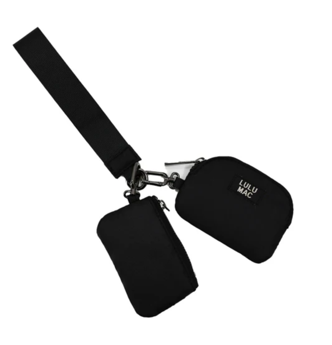 LULU MAC Double Pouch Wristlets (Various Colors)