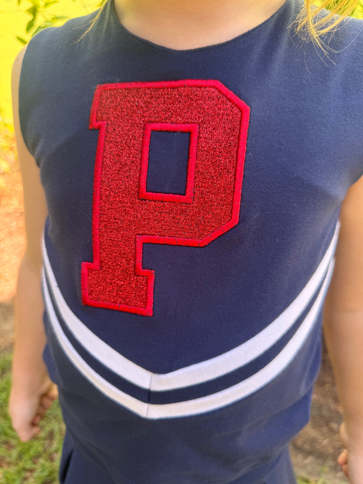 Cheer Top Monogram (ALL SCHOOLS)