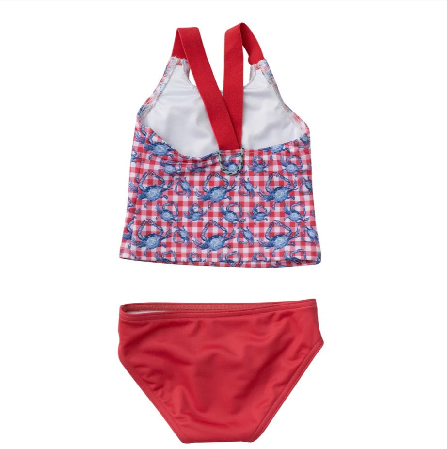Prodoh Americana Crab Picnic Print Tournament Time Tankini