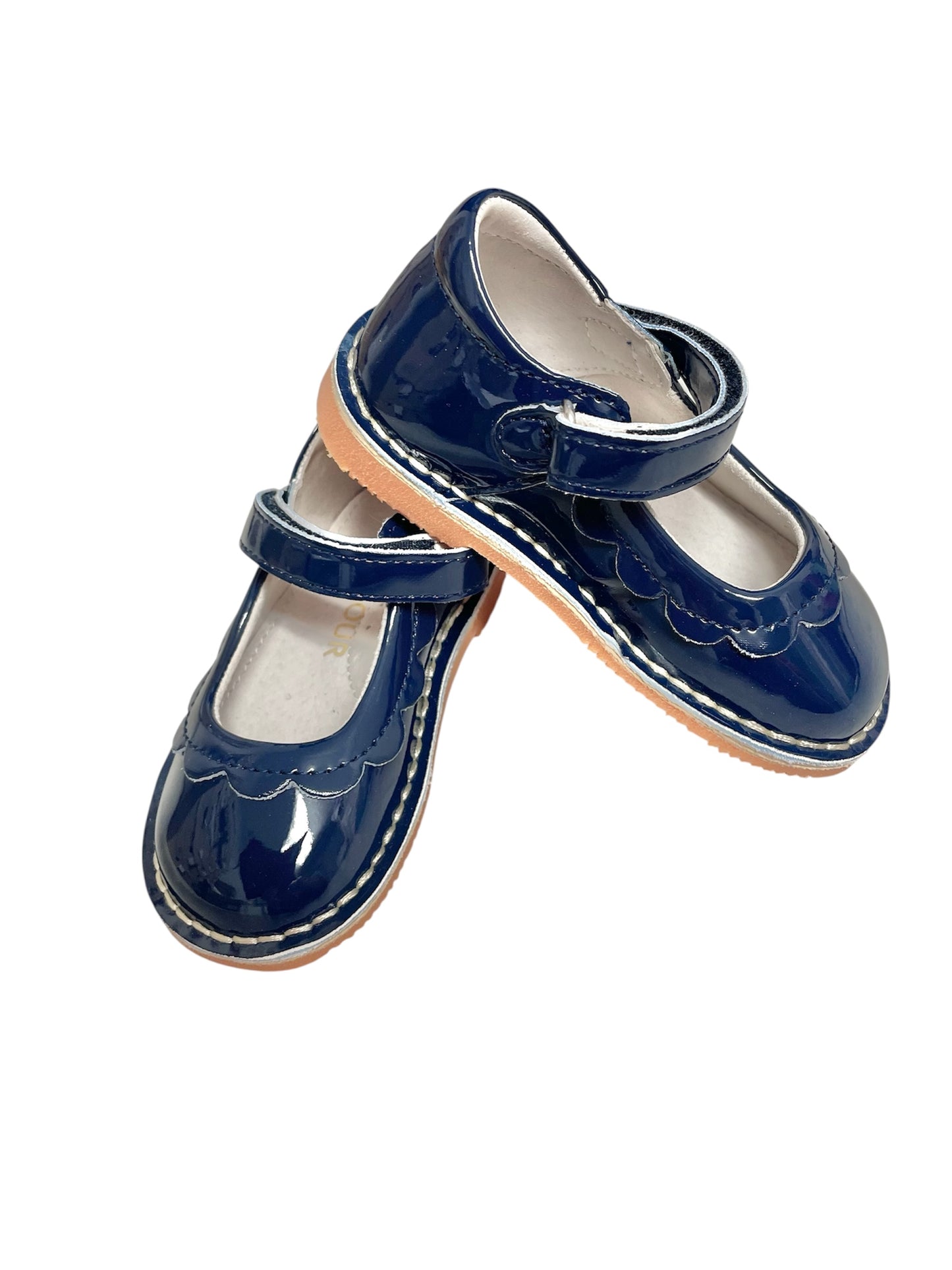 Violette Pearl Mary Jane Patent Navy