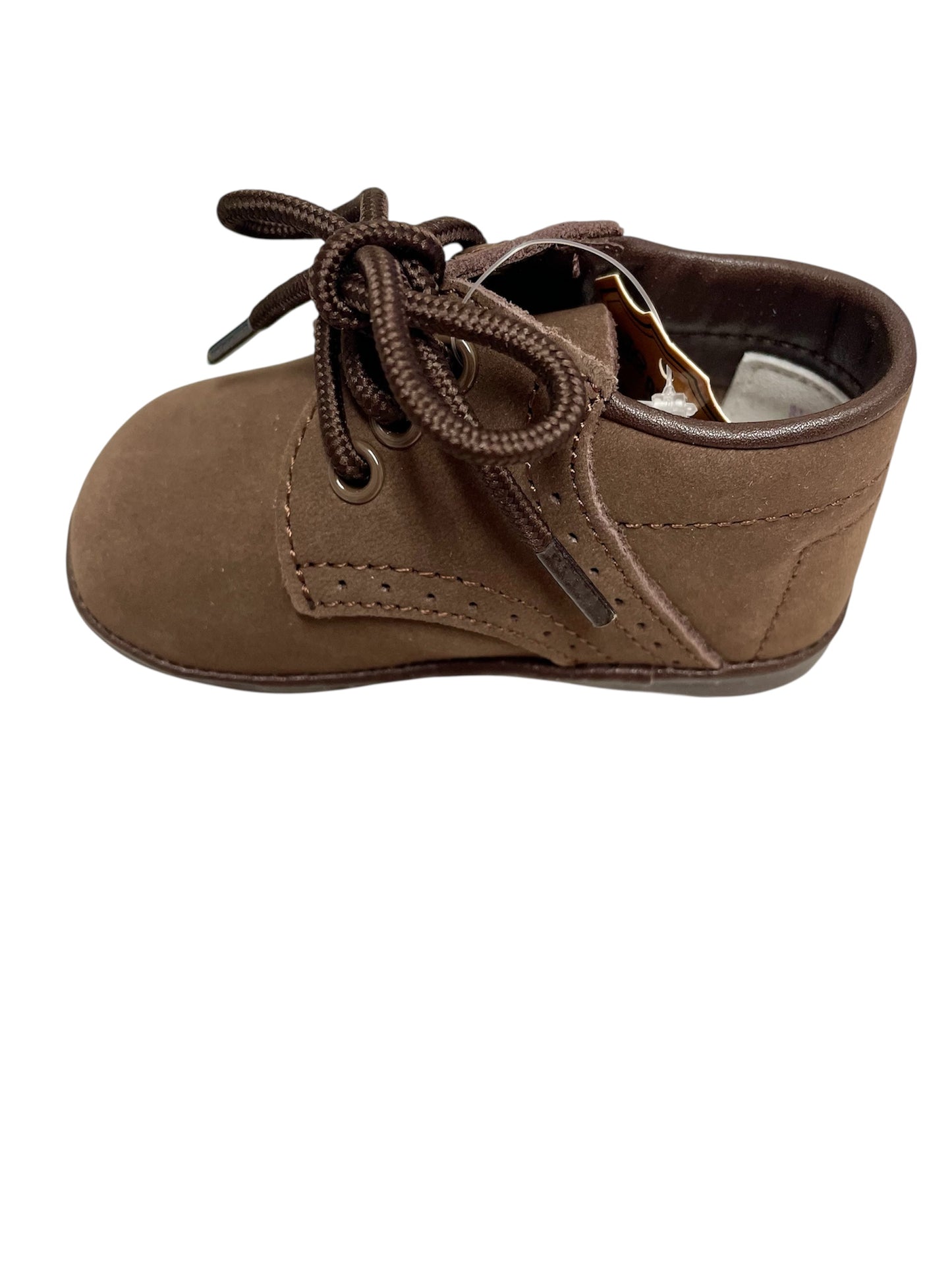 James NUBUCK BROWN Hi Top Boot