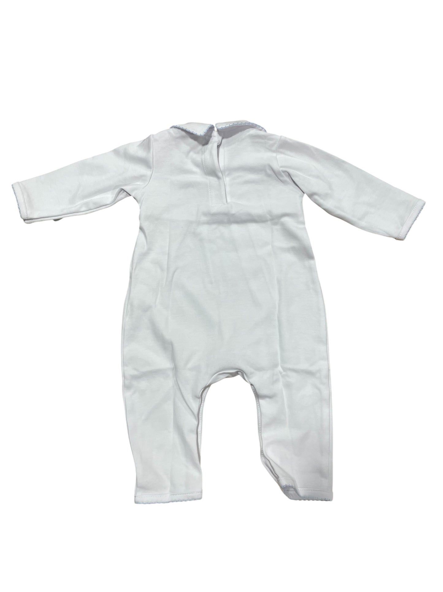 Magnolia Baby Smocked Collared Playsuit