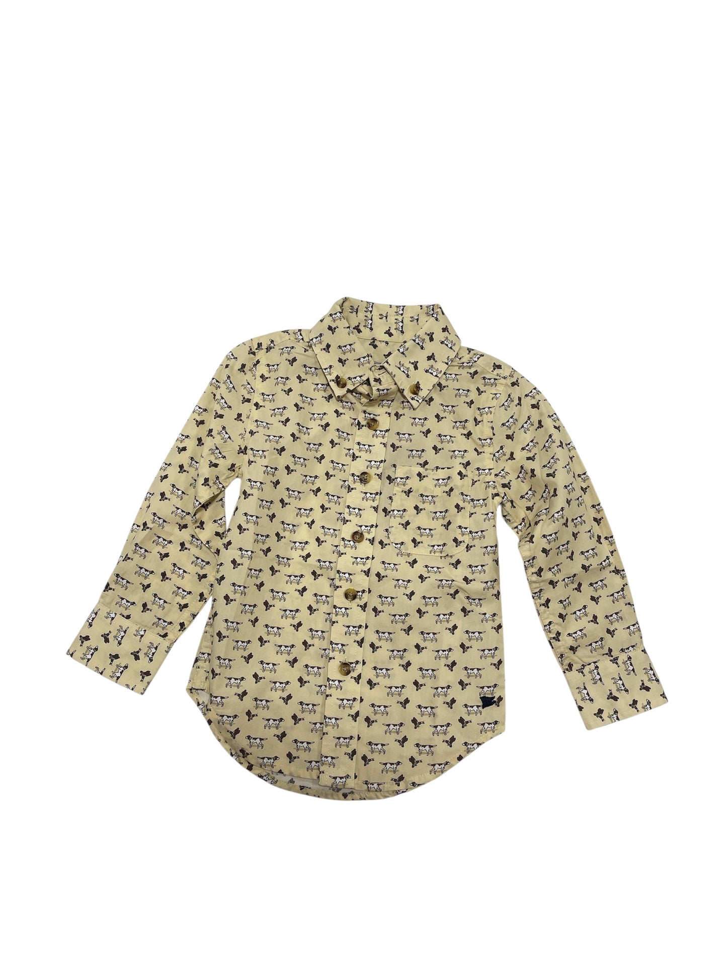 Pedal Dog Print Shirt