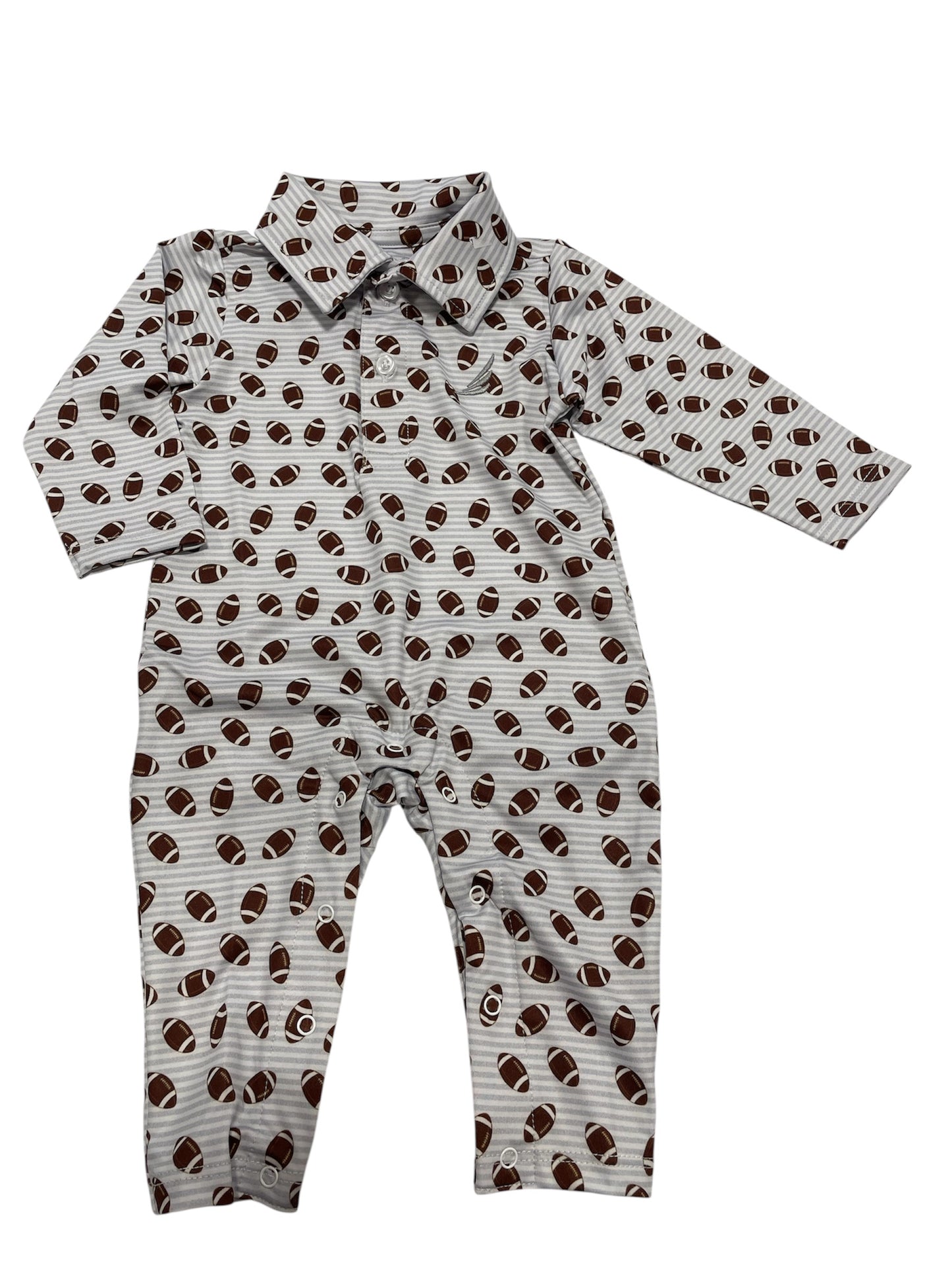 Coolybri Performance Football Print Baby Romper