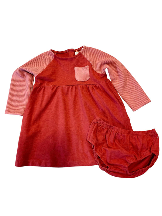 Etti H Glanna L/S Dress Rust