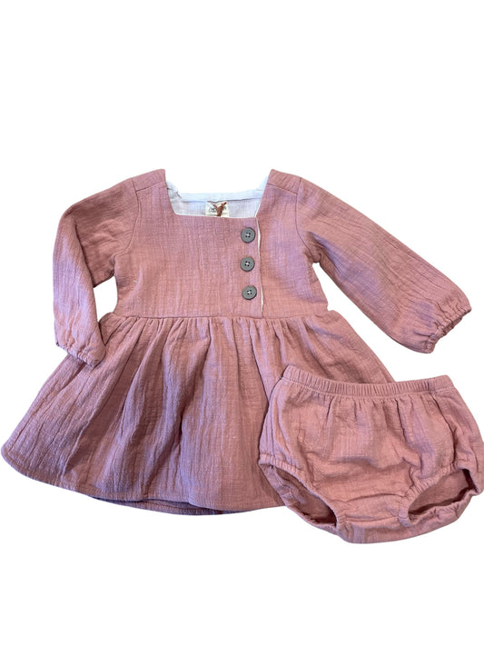 Ettie H Elowen  L/S Dress Rose