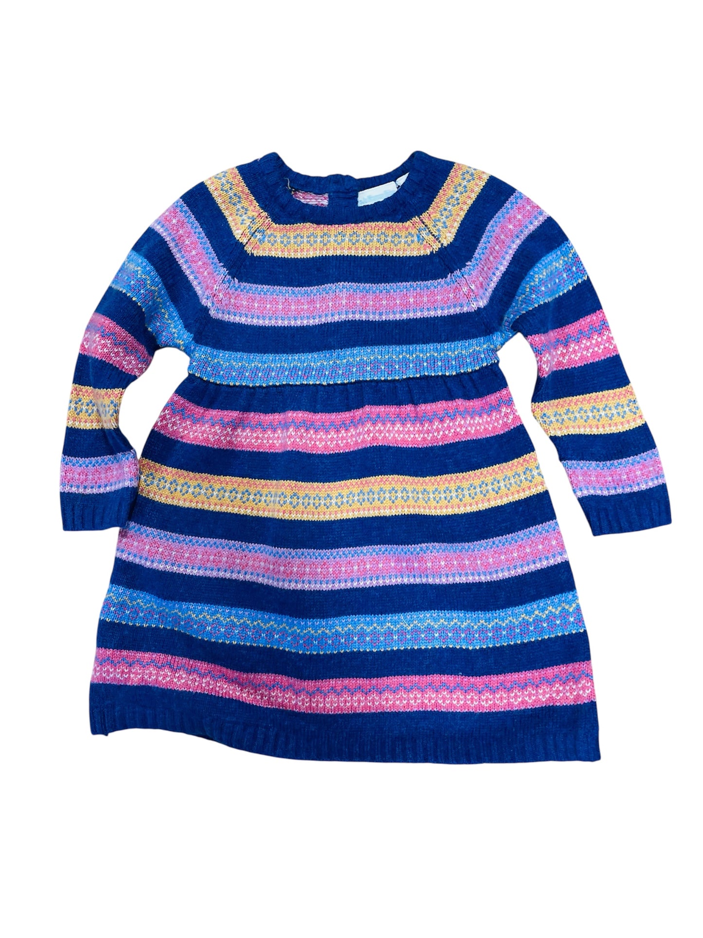 JoJo Maman Bebe Stripe Knit Dress